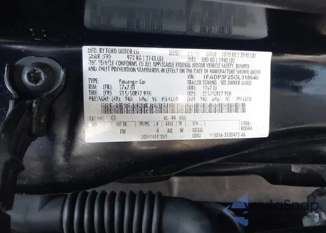 2016 Ford Focus Se z USA, uszkodzony, nr VIN 1FADP3F25GL318640